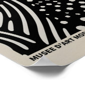 Yayoi Kusama Inspiriert Abstrakte Kunst Poster (Ecke)