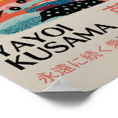 Yayoi Kusama Inspiriert Abstrakte Kunst Poster (Ecke)