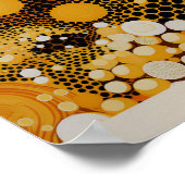 Yayoi Kusama Inspiriert Abstrakte Kunst Poster (Ecke)