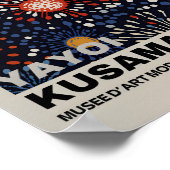 Yayoi Kusama Inspiriert Abstrakte Kunst Poster (Ecke)