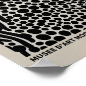 Yayoi Kusama Inspiriert Abstrakte Kunst Poster (Ecke)