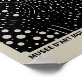 Yayoi Kusama Inspiriert Abstrakte Kunst Poster (Ecke)