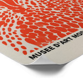 Yayoi Kusama Inspiriert Abstrakte Kunst Poster (Ecke)