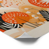 Yayoi Kusama Inspiriert Abstrakte Kunst Poster (Ecke)