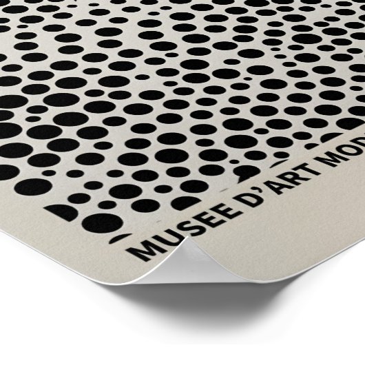 Yayoi Kusama Inspiriert Abstrakte Kunst Poster (Ecke)