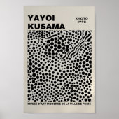 Yayoi Kusama Inspiriert Abstrakte Kunst Poster (Vorne)