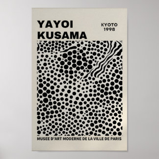 Yayoi Kusama Inspiriert Abstrakte Kunst Poster