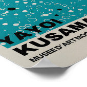 Yayoi Kusama Inspiriert Abstrakte Kunst Poster (Ecke)