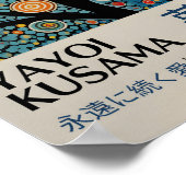 Yayoi Kusama Inspiriert Abstrakte Kunst Poster (Ecke)