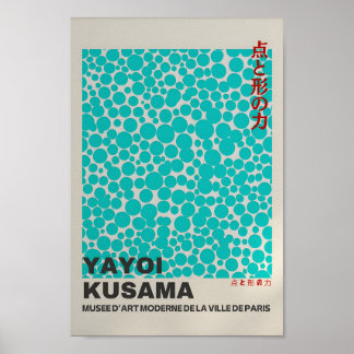 Yayoi Kusama Inspiriert Abstrakte Kunst Poster