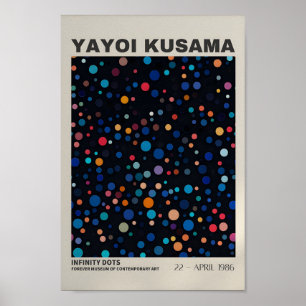 Yayoi Kusama Inspiriert Abstrakte Kunst Poster