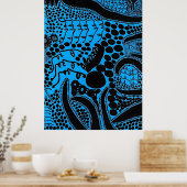 Yayoi Kusama Kunst Poster (Küche)