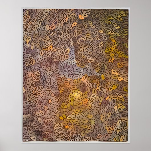 Yayoi Kusama Kunst Poster (Vorne)