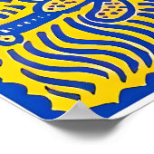 Yayoi Kusama Kunst Poster (Ecke)