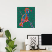 Yayoi Kusama Kunstmalerei Poster (Heimbüro)