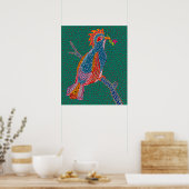 Yayoi Kusama Kunstmalerei Poster (Küche)