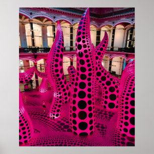 Yayoi Kusama Kunstmalerei Poster