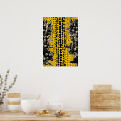 Yayoi Kusama Kunstmalerei Poster (Küche)
