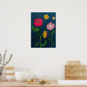 Yayoi Kusama Malerei Poster (Küche)