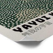 Yayoi Kusama Poster - Abstrakte Yayoi Kusama (Ecke)