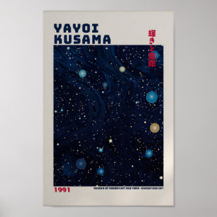 Yayoi Kusama Poster - Abstrakte Yayoi Kusama