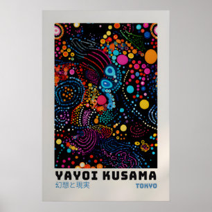 Yayoi Kusama Poster - Abstrakter Yayoi Kusama Druc
