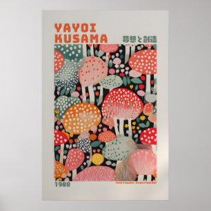 Yayoi Kusama Poster - Abstrakter Yayoi Kusama Druc