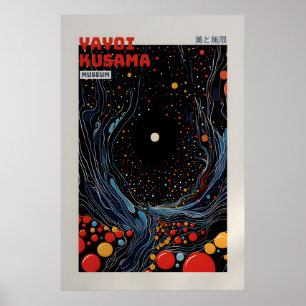 Yayoi Kusama Poster - Abstrakter Yayoi Kusama Druc