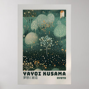 Yayoi Kusama Poster - Abstrakter Yayoi Kusama Druc