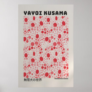 Yayoi Kusama Poster - Abstrakter Yayoi Kusama Druc