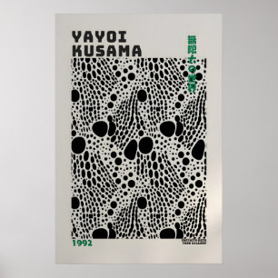 Yayoi Kusama Poster - Abstrakter Yayoi Kusama Druc