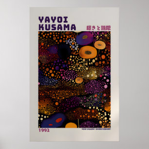 Yayoi Kusama Poster - Abstrakter Yayoi Kusama Druc