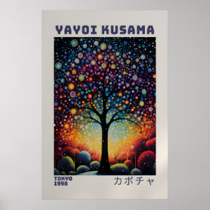 Yayoi Kusama Poster - Abstrakter Yayoi Kusama Druc
