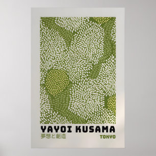 Yayoi Kusama Poster - Abstrakter Yayoi Kusama Druc