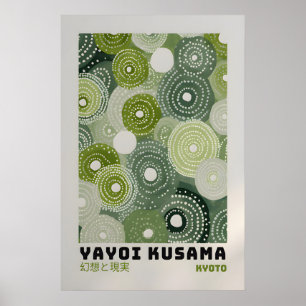 Yayoi Kusama Poster - Abstrakter Yayoi Kusama Druc