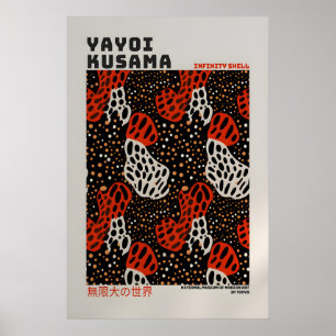 Yayoi Kusama Poster - Abstrakter Yayoi Kusama Druc