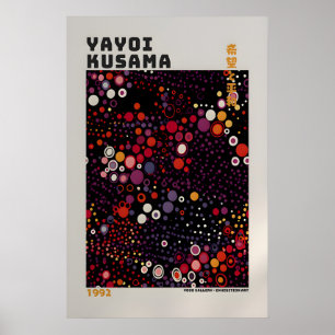 Yayoi Kusama Poster - Abstrakter Yayoi Kusama Druc