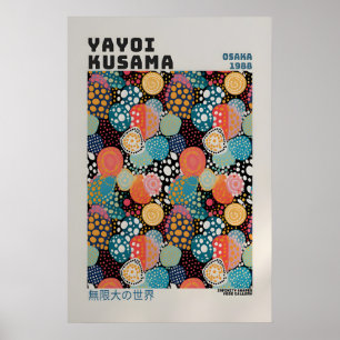 Yayoi Kusama Poster - Abstrakter Yayoi Kusama Druc