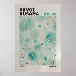 Yayoi Kusama Poster - Abstrakter Yayoi Kusama Druc