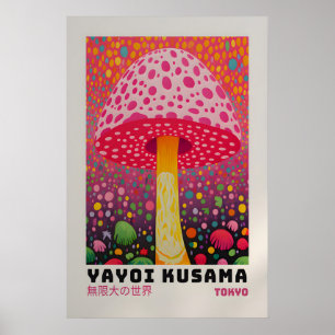 Yayoi Kusama Poster - Abstrakter Yayoi Kusama Druc