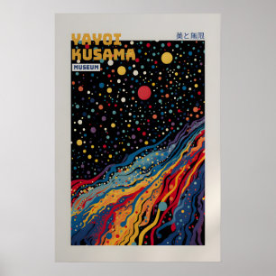 Yayoi Kusama Poster - Abstrakter Yayoi Kusama Druc