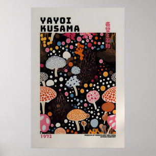 Yayoi Kusama Poster - Abstrakter Yayoi Kusama Druc