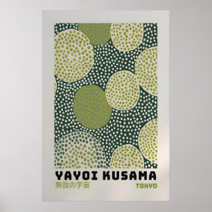 Yayoi Kusama Poster - Abstrakter Yayoi Kusama Druc
