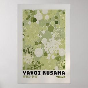 Yayoi Kusama Poster - Abstrakter Yayoi Kusama Druc