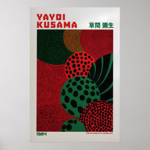Yayoi Kusama Poster - Yayoi Kusama Inspiriert