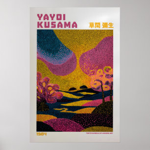 Yayoi Kusama Poster - Yayoi Kusama Inspiriert