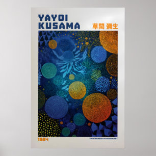 Yayoi Kusama Poster - Yayoi Kusama Inspiriert