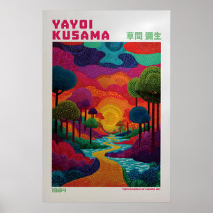 Yayoi Kusama Poster - Yayoi Kusama Landschaft