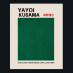 Yayoi Kusama Print, 草, 間, 彌生 Wall Art, Pop Art Pri Poster<br><div class="desc">Yayoi Kusama Print,  草 間生 Wall Art,  Pop Art Print,  Gegenwartskunst,  Kusama Yayoi Art,  Green Dots Print,  Kusama Dots Print,  Trendwall Art</div>