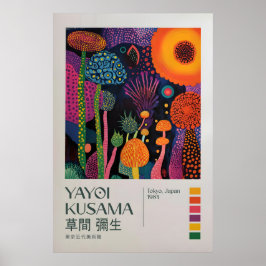 Yayoi Kusama Print, Modern Art Print, Yayoi Kusama Poster
